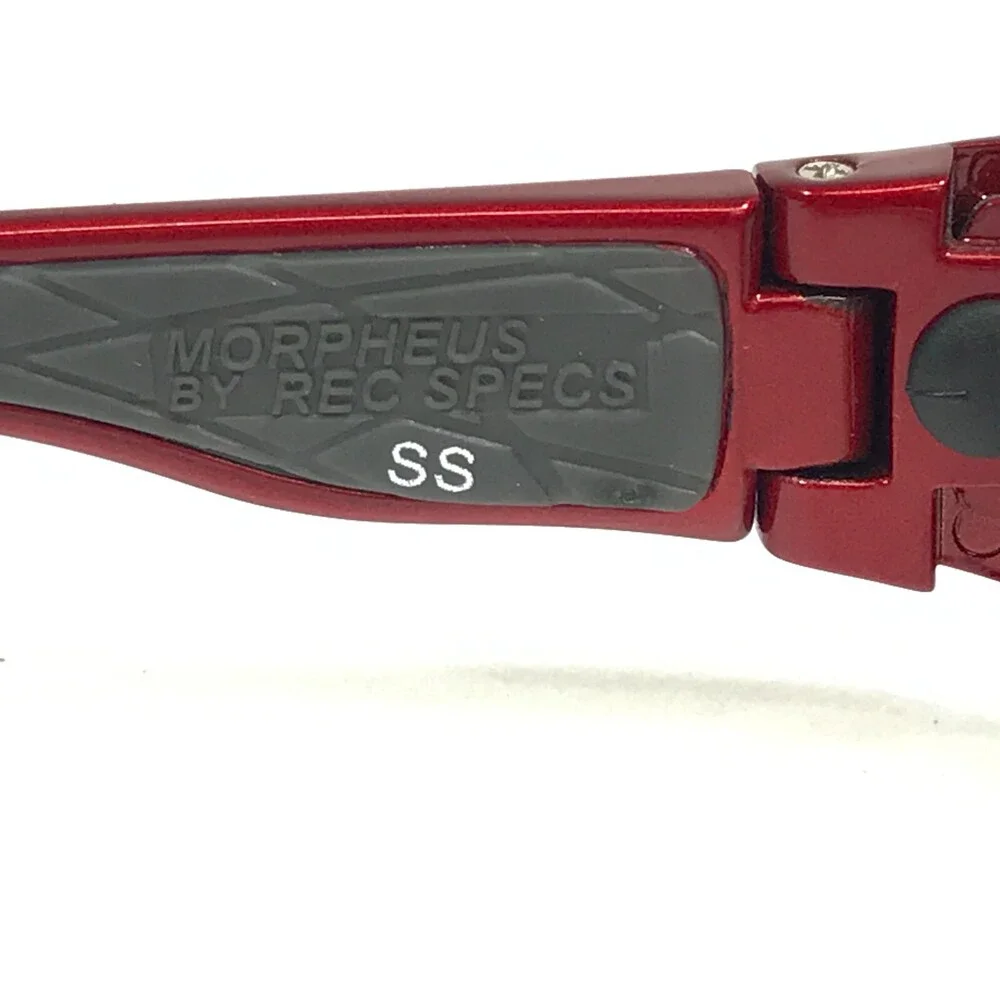 Rec Specs Athletic Goggles Frames STREET ART 703 Red Gray Graffiti 51-17-125
